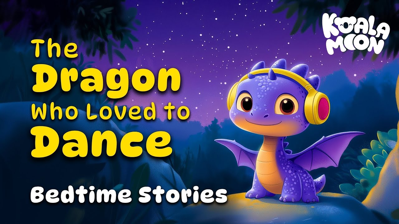 The Dragon Who Loved To Dance 🪩 Kind & Caring Bedtime Stories Collection For Kids