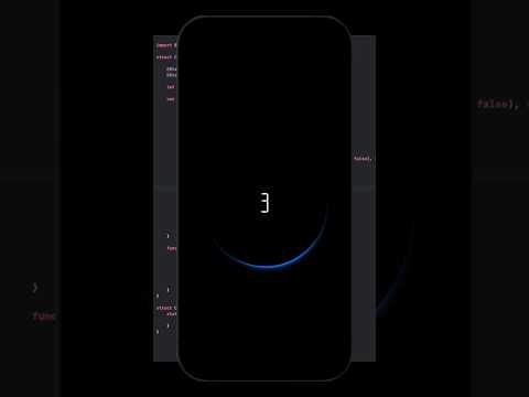 SwiftUI custom countdown timer #swiftui