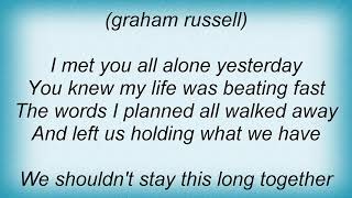 Air Supply - There&#39;s Nothing I Can Do Lyrics