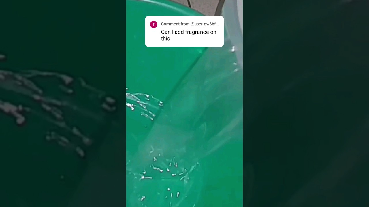 Adding fragrance to bleach? #shortsremix, #thickbleach, #youtubeshortsvideo