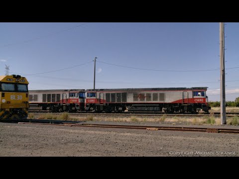 1PM9 SCT Mixed Freight Train With CSR Class Locomotives (9/12/2020) - PoathTV Australian Railways