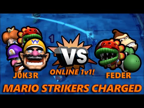 Pros playing Mario Strikers Charged for 3 hours (vs J0k3r)