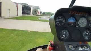 preview picture of video 'Vol en hélicoptère Robinson R22 depuis Baisy-Thy vers Temploux et retour'