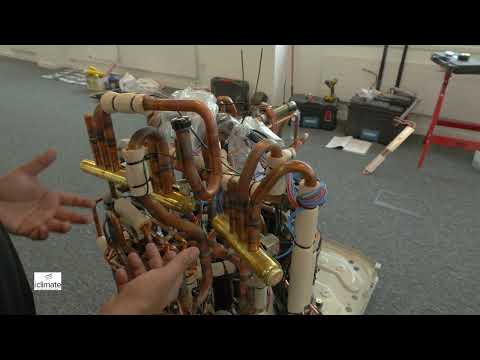 Is this the most complex Refrigerant System to be mass produced? The 3 pipe Heat Recovery VRV system