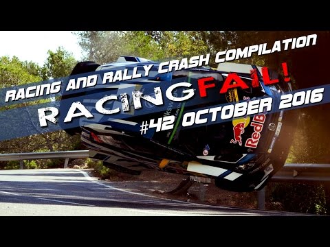 Racing and Rally Crash Compilation Week 42 October 2016