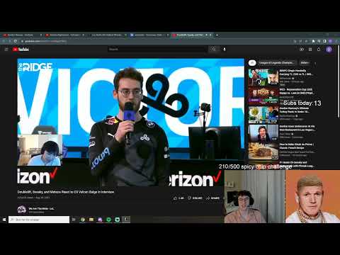 Svenskeren Reacts to Doublelift, Sneaky & Meteos Seeing Vulcan's WHAT? 😳