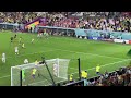 Live from Qatar Neymar's Insane goal from stadium view Brazil v Croatia 2022 World Cup QF