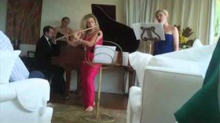 Jane Rutter, flute, Taryn Feibig, soprano private house concert