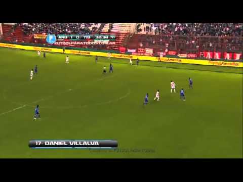 Gol de Villalva Argentinos 1   Tigre 0 Fecha 4 Torneo Inicial 2013 Fútbol Para Todos