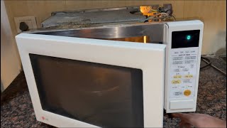 Microwave not heating / plate not spinning / display shows time left but not heating / How to solve