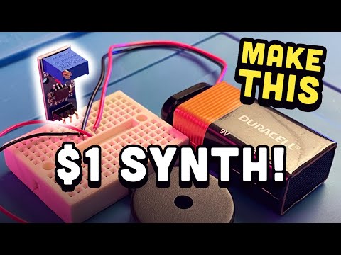 DIY $1 Synth | Make This 555 Timer Module Lo-Fi Synth!