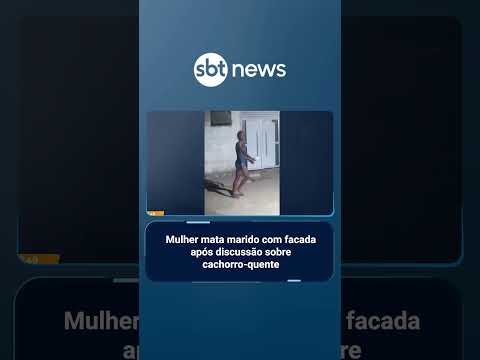 Mulher mata marido com facada após discussão sobre cachorro-quente | #AloVoce