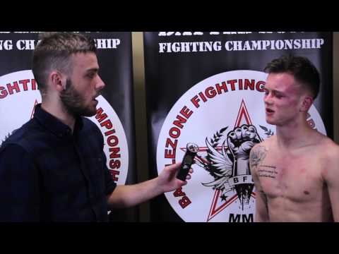 Fight Highlights and Interview with Alex Brophy after BattleZone 12