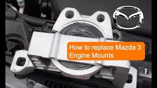 [HD 1080p] How To Replace 04-13 Mazda 3 Engine Mount