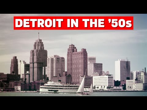 What Detroit Was Like in the 1950s | Detroit History Documentary