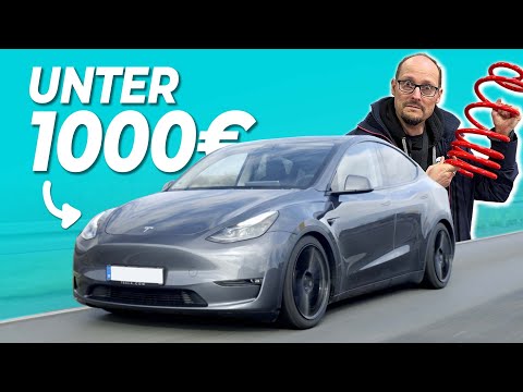 Viel Fahrwerk für wenig Geld!⚡️So entsteht ein V-Maxx Gewindefahrwerk für den Tesla