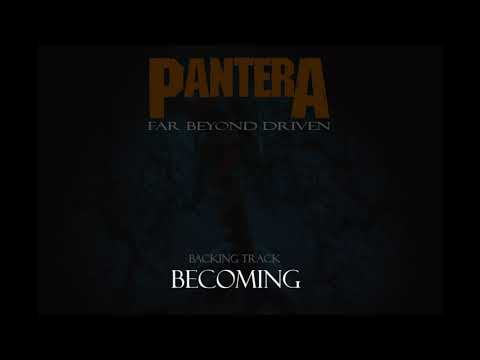 Pantera - Becoming Backing Track