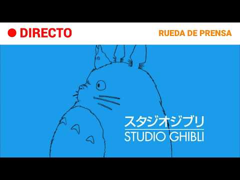 🔴 DIRECTO|Rueda de prensa de Kenichi Yoda, Studio Ghibli, Premio Princesa de Asturias Comunicación