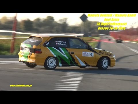 Momola Dominik / Momola Kamil - Opel Astra - 26 Rajd Podkarpacki kjs Krosno 26-10-2014