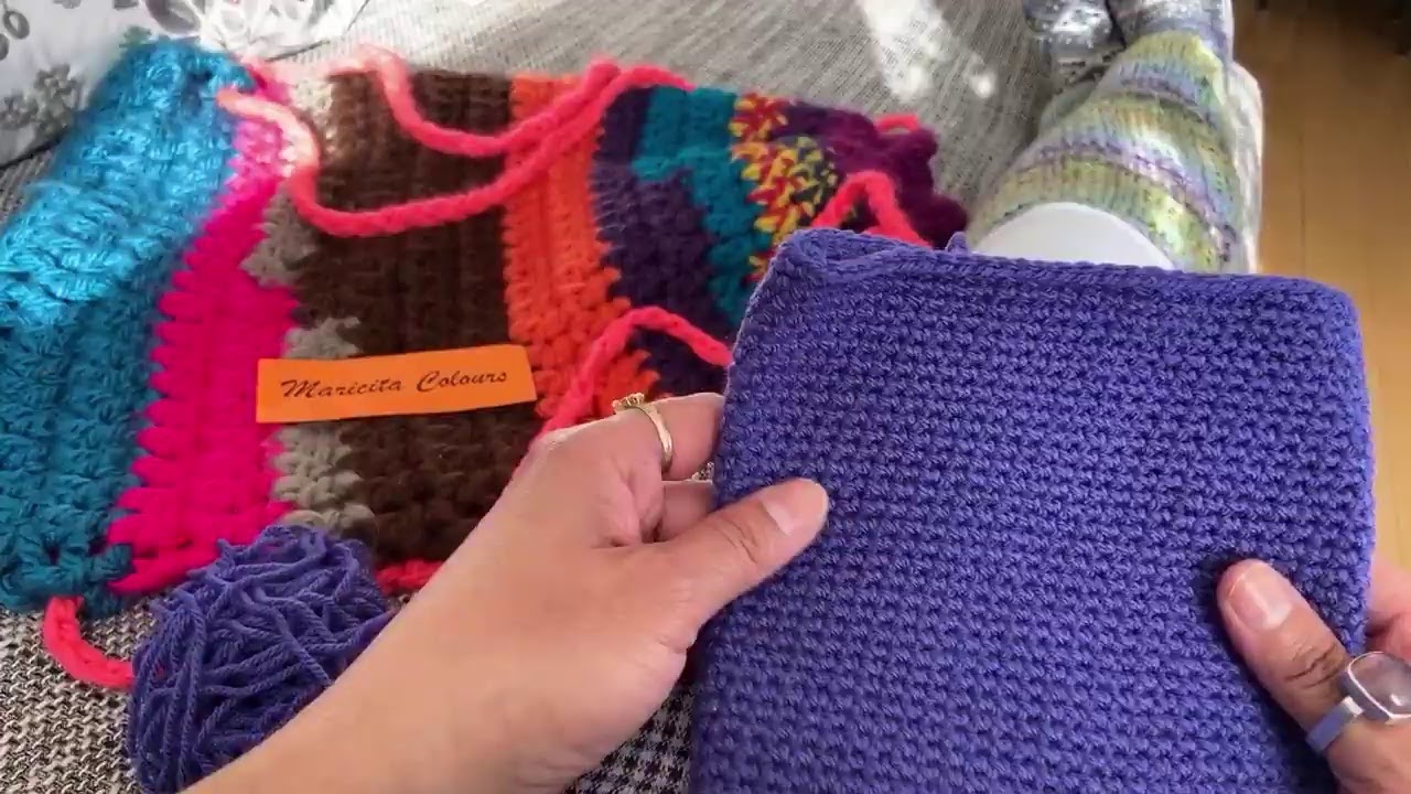 Tejer Relaja! (1er día ) Avance bolso a crochet por Maricita Colours