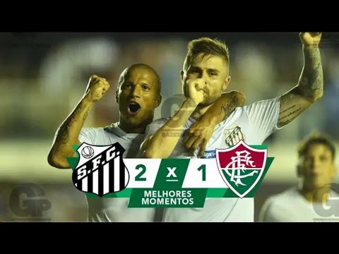 Santos 2 x 1 Fluminense (720p60) Melhores Momentos - Brasileirão 2019