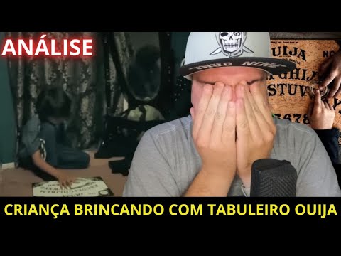ANÁLISE - ESSA CRIANÇA BRINCA COM TABULEIRO OUIJA SOZINHA
