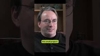 Linus Torvalds Explains The Beginning Of Linux #shorts #linux #opensource #programming