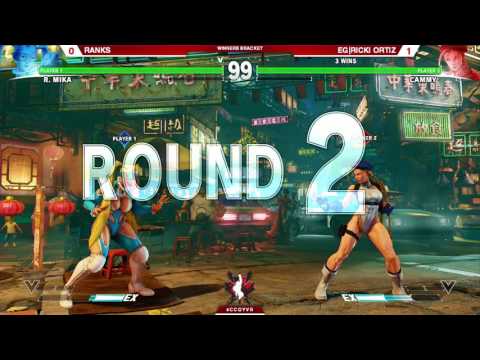 CCGYVR2k17 | SFV | Ranks vs EG|Ricki Ortiz