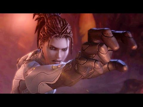 Domination: Kerrigan Subdues Zagara Broodmother on Char (Starcraft 2: Heart of the Swarm)