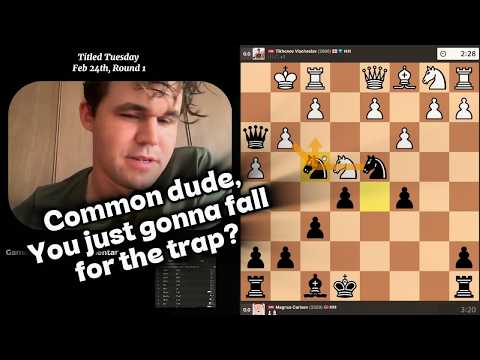 Magnus Carlsen Punishes the Fried Liver Attack | Titled Tuesday
