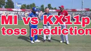 Mumbai Indians vs Kings XI Punjab Toss  prediction, who will win..Toss? MI vs KXIP