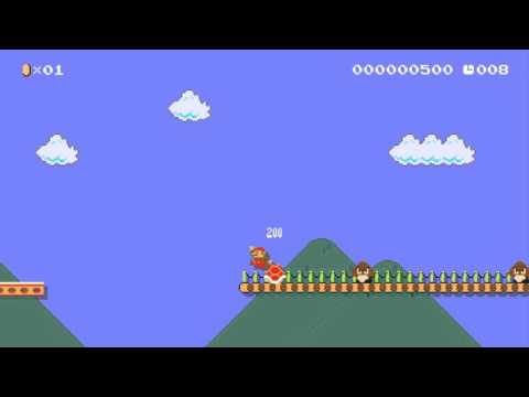 Fast SMB 1-1+1/2 Feat Green door by Godorober - SUPER MARIO MAKER - No Commentary 1AH