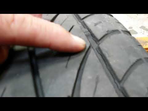 5 year old falken tires splitting apart