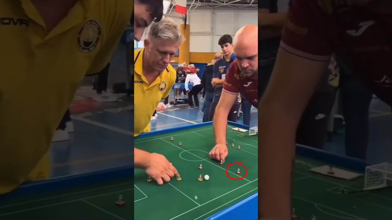 Football with a twist! Flick, Score, Win! @dario.lazzarini.subbuteo