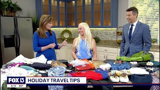 WTVT - FOX13 Tampa Bay Appearance: Holiday Travel & Packing Tips!