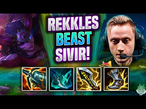REKKLES IS BEAST WITH SIVIR! - KC Rekkles Plays Sivir ADC vs Vayne! | Preseason 2022