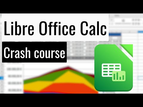Libre Office Calc Crashcourse - Quick tutorial for beginners