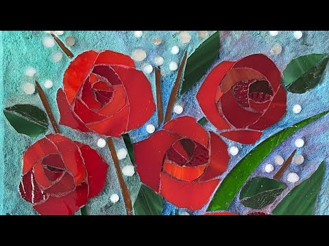 Ep. 101 1/2 BONUS: MAKING A SIMPLE CUSTOM MOSAIC ROSE BOUQUET!