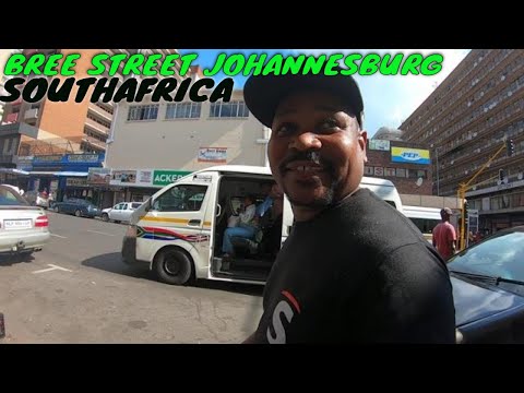 BREE TAXI RANK-WALKING BREE STREET JOHANNESBURG CITY SOUTHAFRICA (i met a friend)