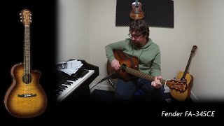 Video thumbnail for Fender FA-345CE by Ryan's guitar stuff