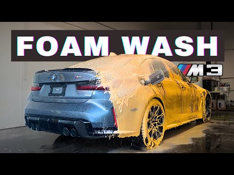 BMW G80 M3 Foam Wash - Exterior Auto Detailing