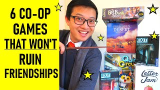 6 Top Cooperative Board Games That Won't Ruin Your Friendships