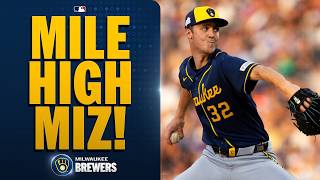 Jacob Misiorowski throws 52 pitches at 100+ mph while DOMINATING for Milwaukee! ????????‍????