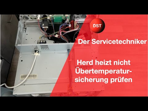 , title : 'Herd heizt nicht Übertemperatursicherung prüfen'