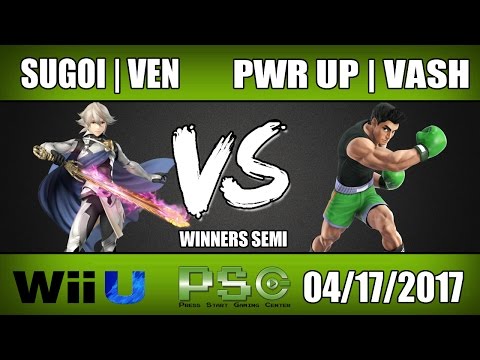 Sugoi | Ven (Corrin) vs PWR UP | Vash (Little Mac) - Wii U Winners Semi S4M