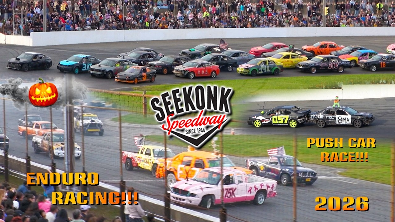 Car & Truck Enduro Racing at Seekonk Speedway