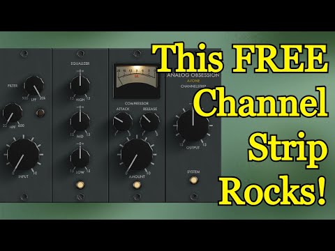 Cool Channel Strip VST Plugin With Analog Sound by Analog Obsession - ATone - Review Demo