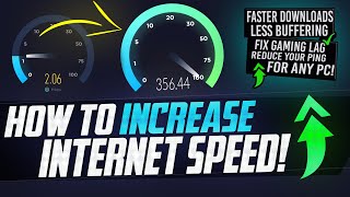 🔧 How to SPEED UP your Internet! Boost Download