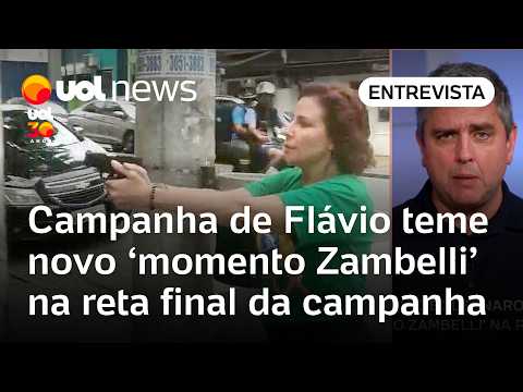 Aliados de Flávio Bolsonaro tentam evitar novo ‘momento Zambelli’ na reta final da campanha | Zanini