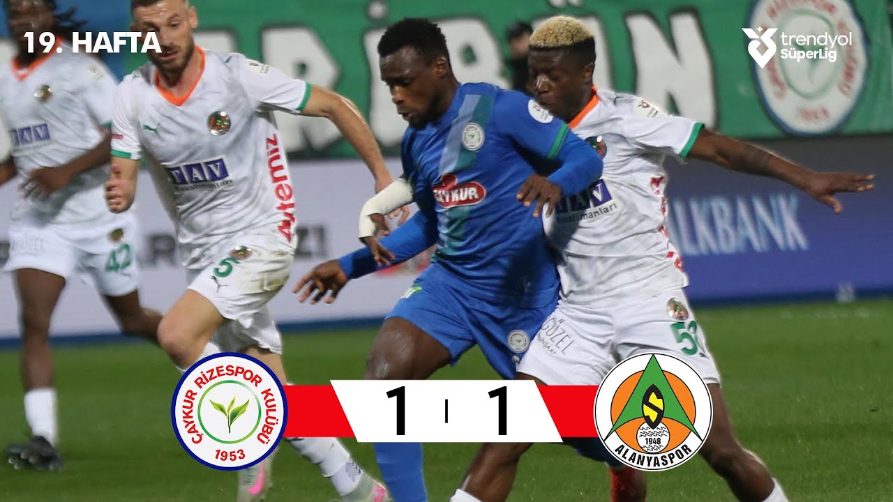 Çaykur Rizespor vs Alanyaspor Highlights
